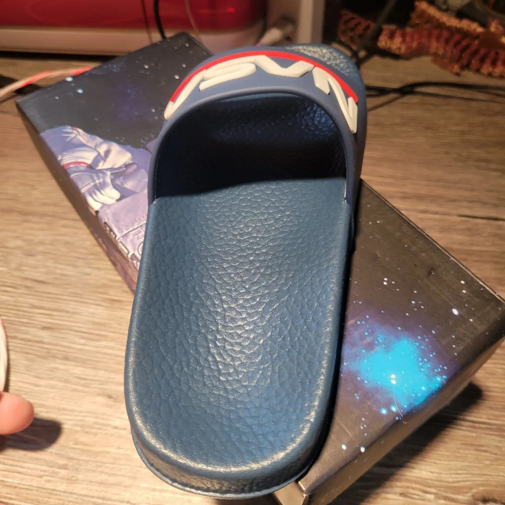 NEW IN BOX NASA SLIDES Childrens Size 12‎